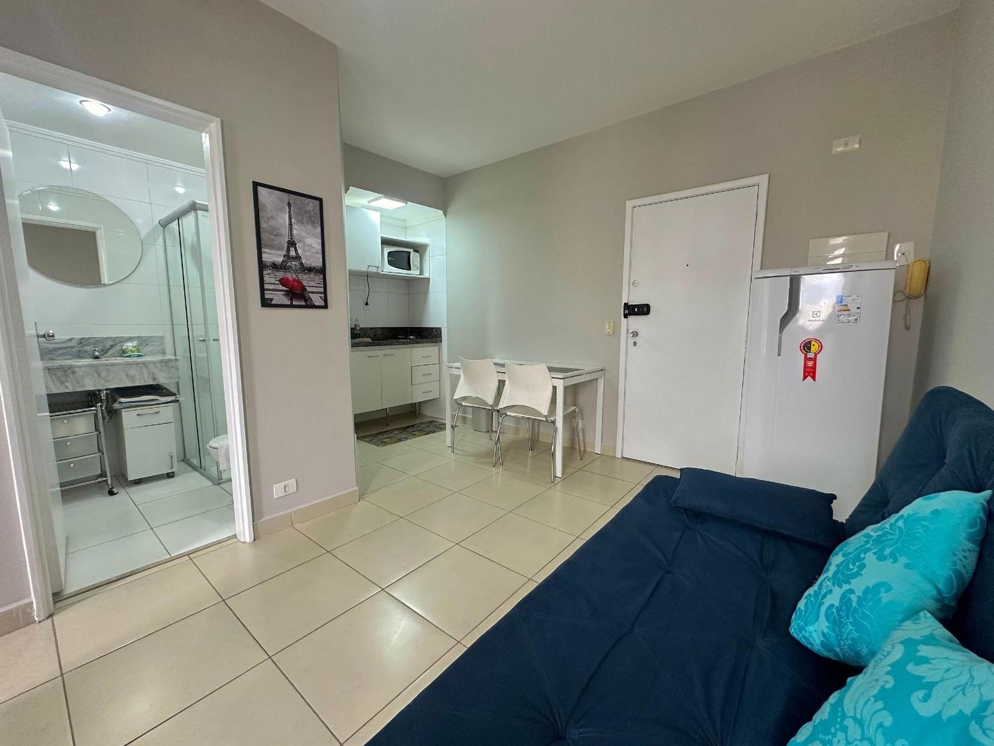 Apartamento Flat Moema Garagem Internet Shopping Ibirapuera - Uh1111 *